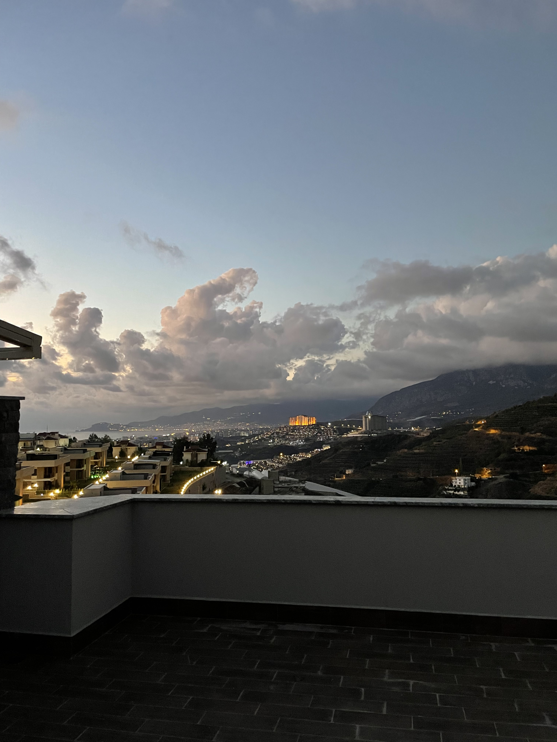 Вид с террасы