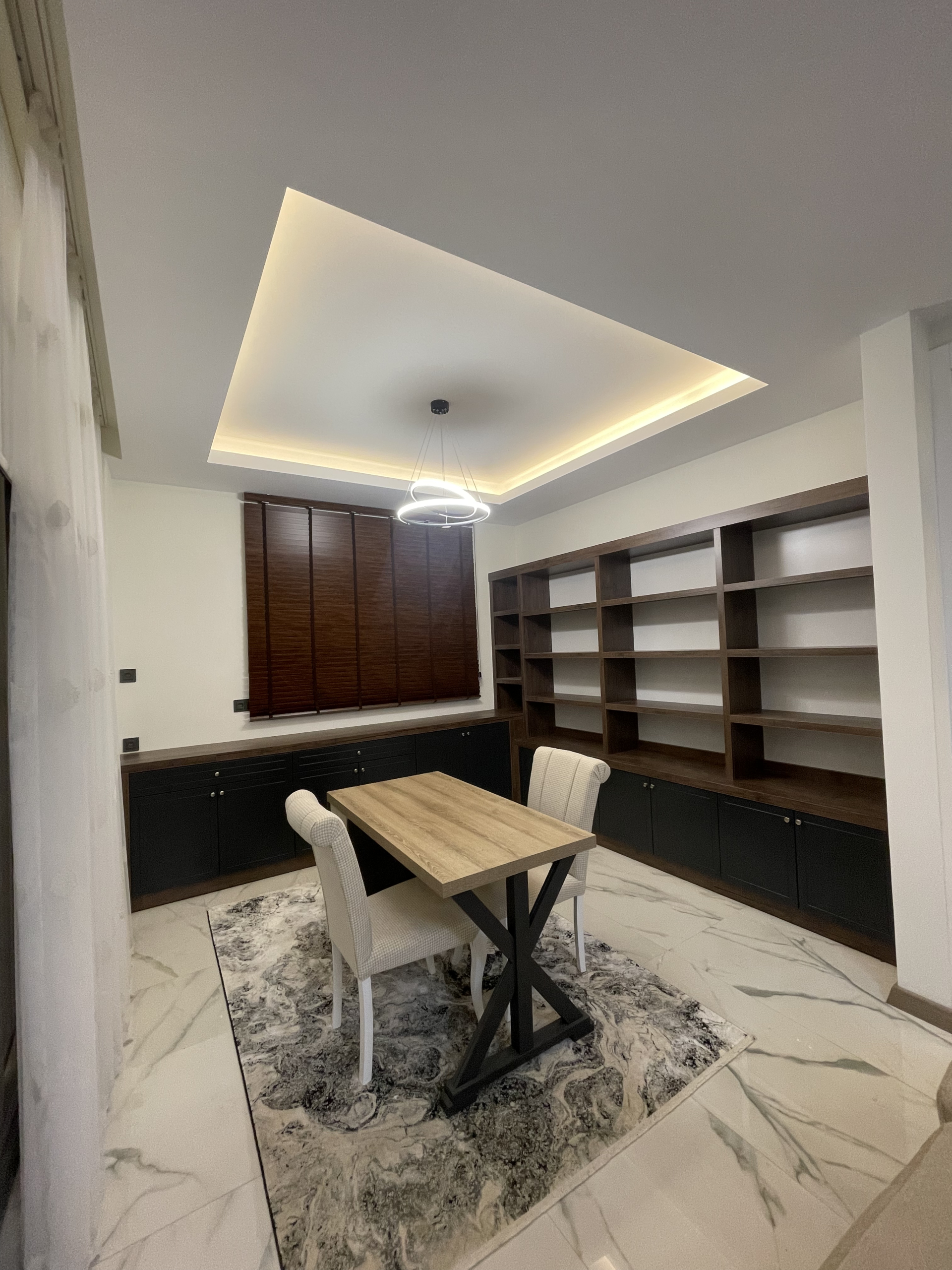 Гостиная и рабочий кабинет