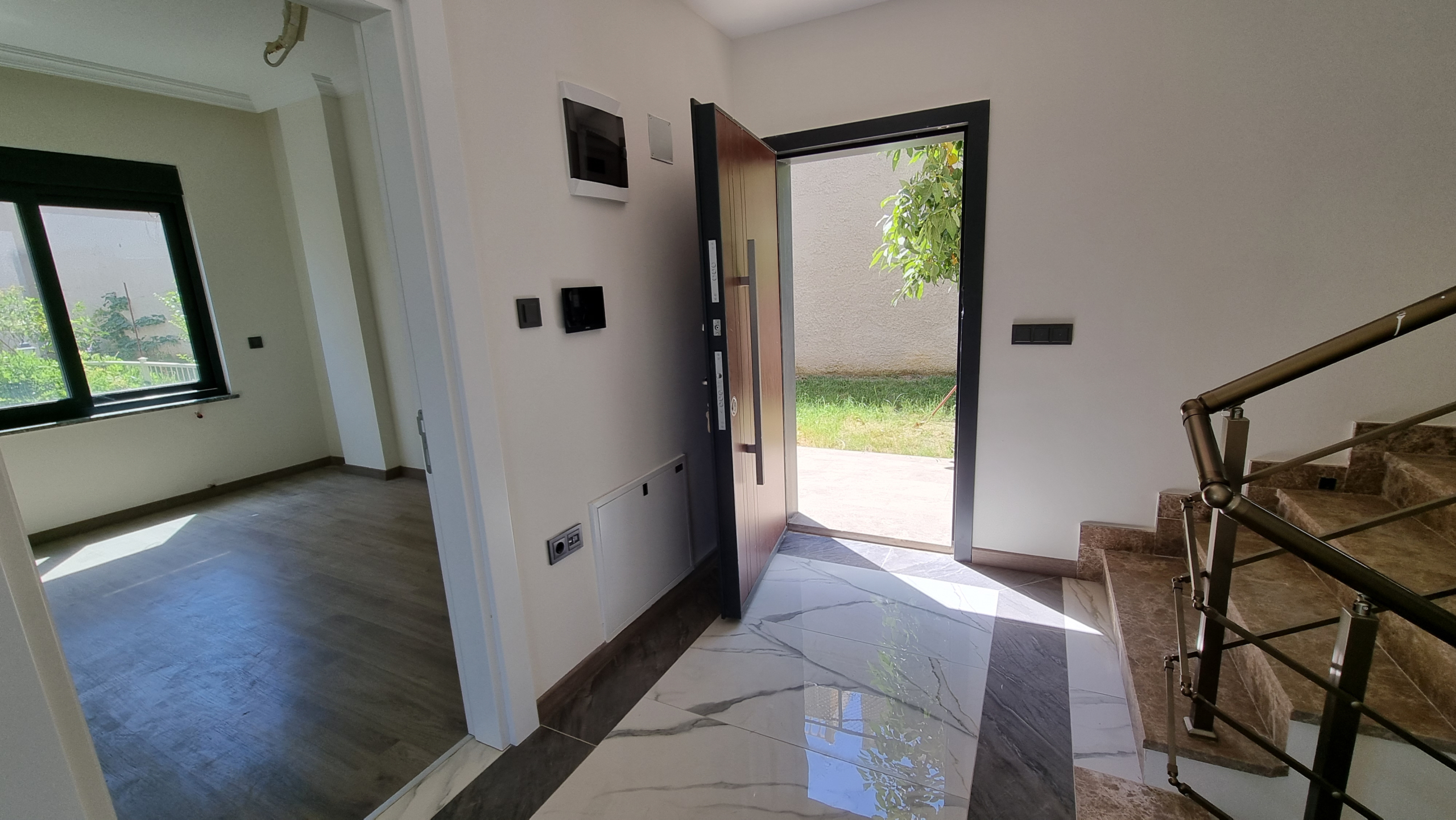 выход в сад